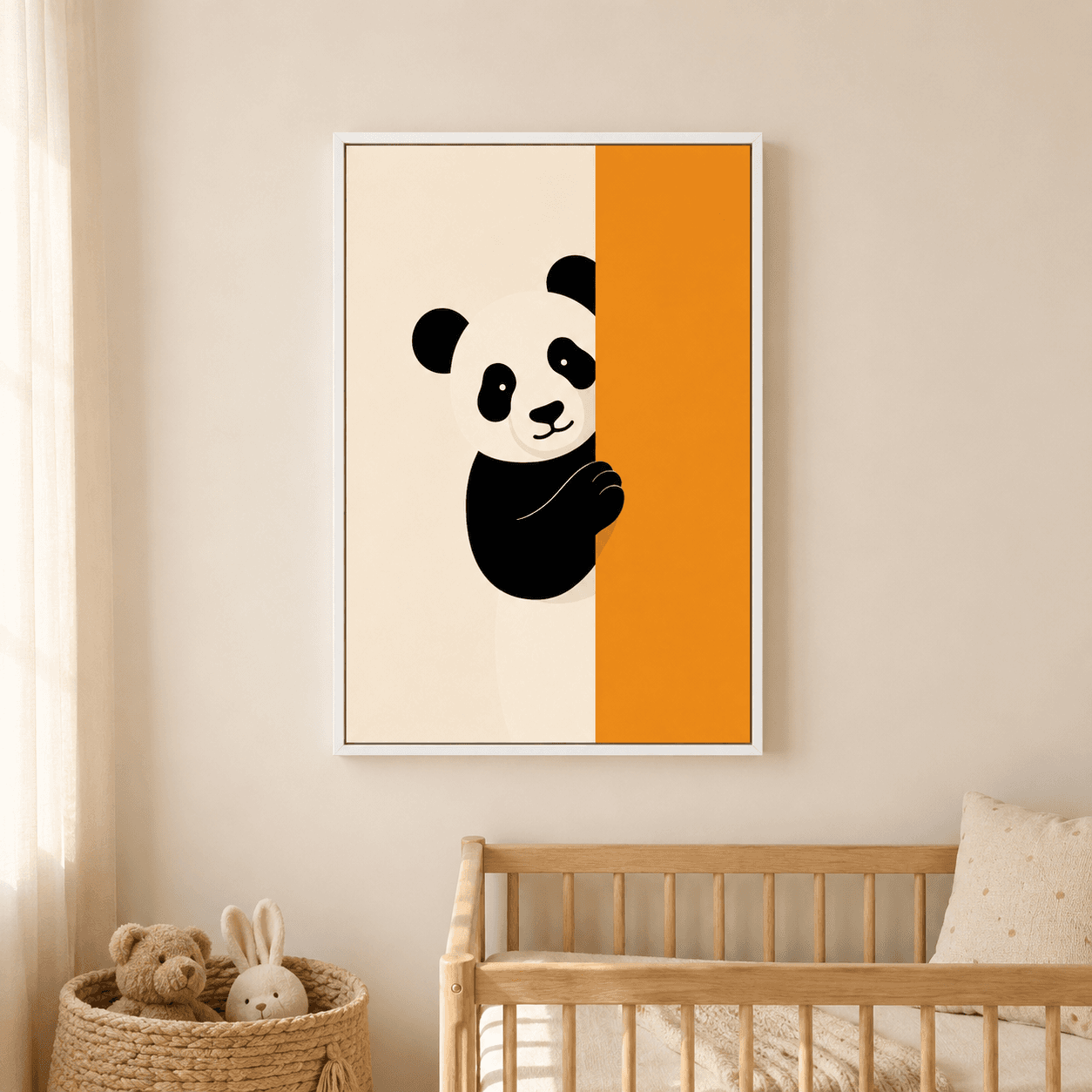 Peekaboo Panda Glow