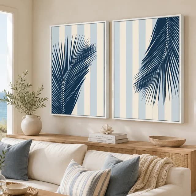 Blue Palm Breeze