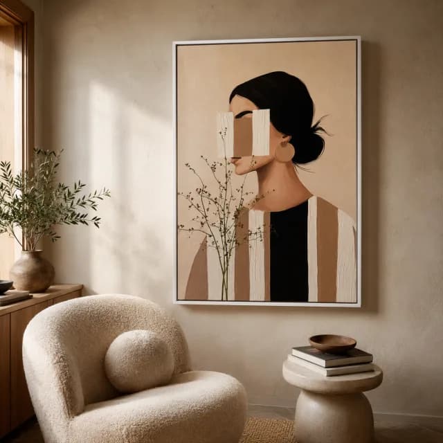 Earthtone Portrait Whisper