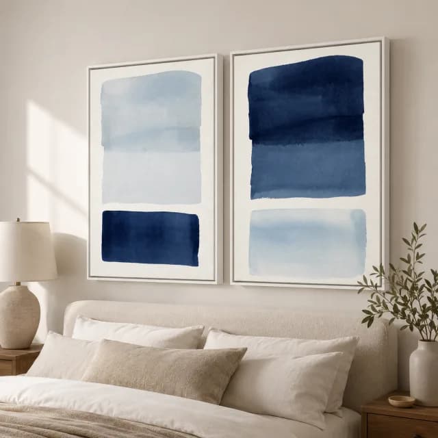 Deep Blue Stillness