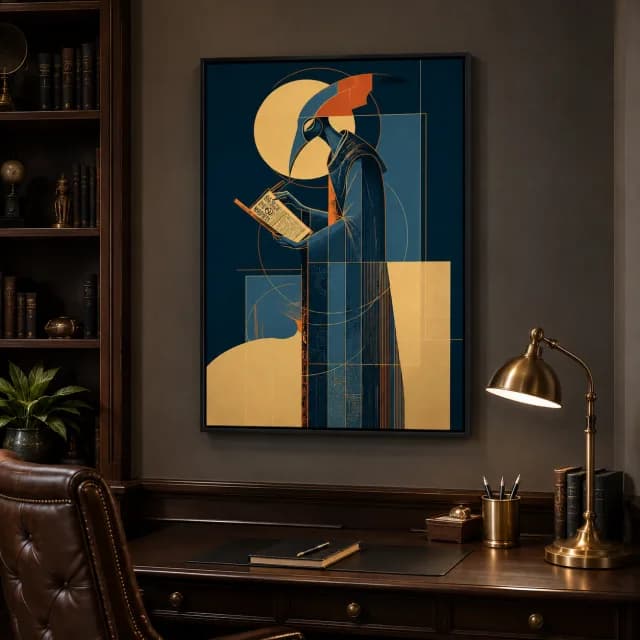 حارس البردي الهندسي