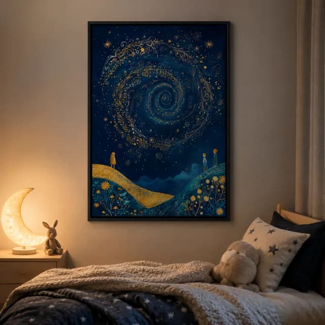 Golden Galaxy Journey