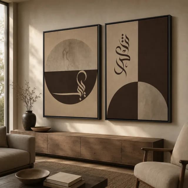 Stillness of Script and Circle